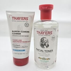 Thayers Blemish Clearing Cleanser and Facial Toner Set
